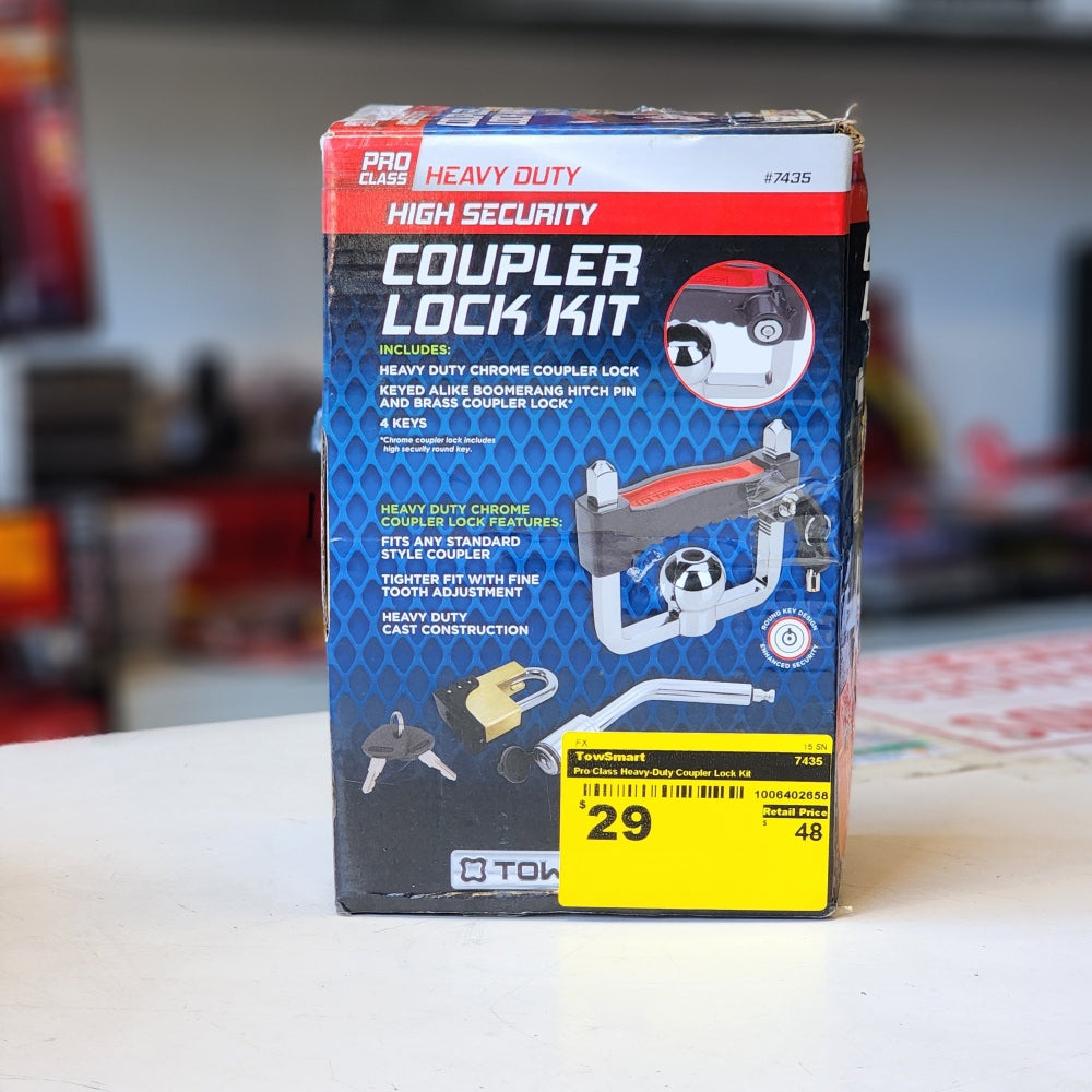 Pro Class Heavy-Duty Coupler Lock Kit Pro Class Heavy-Duty Coupler Lock Kit